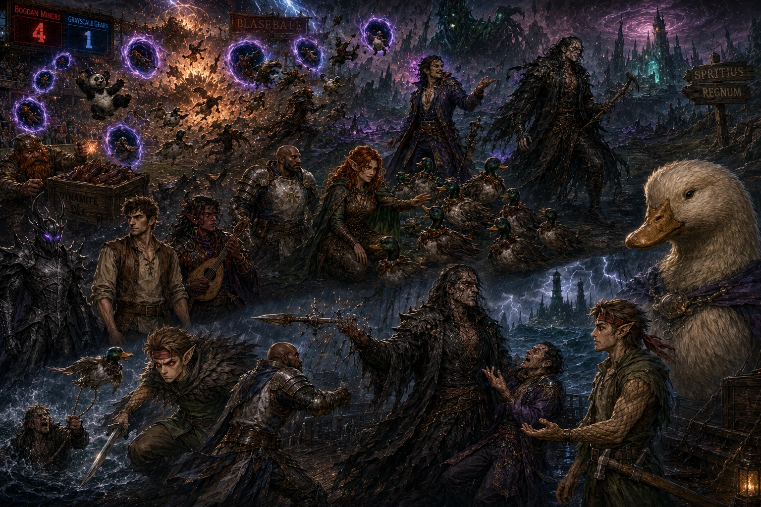 Cover for Episode 6: In to the Spiritus Regnum... with new friends!